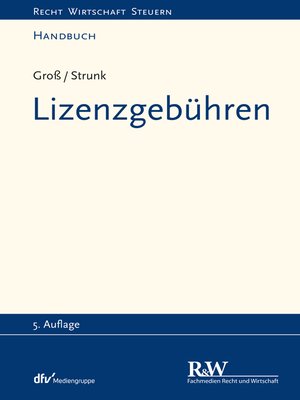 cover image of Lizenzgebühren